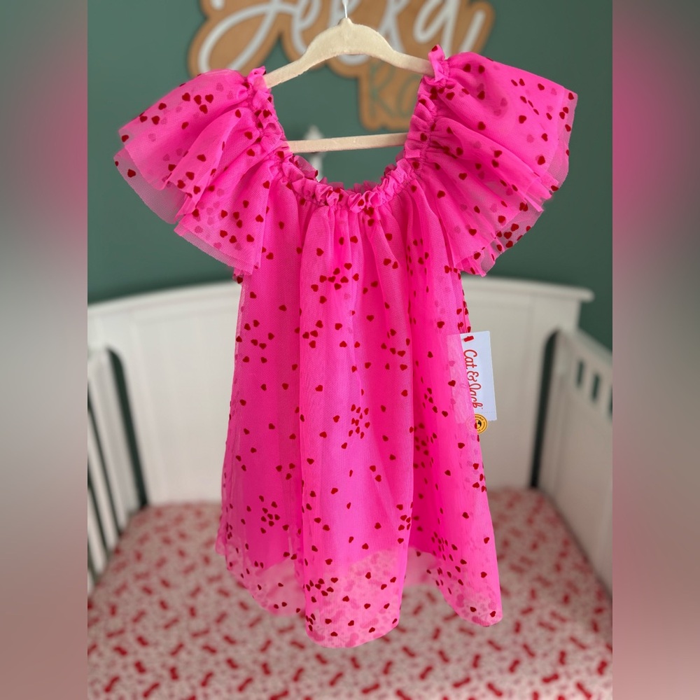 Cat & Jack 2T girls Valentine’s Day dress